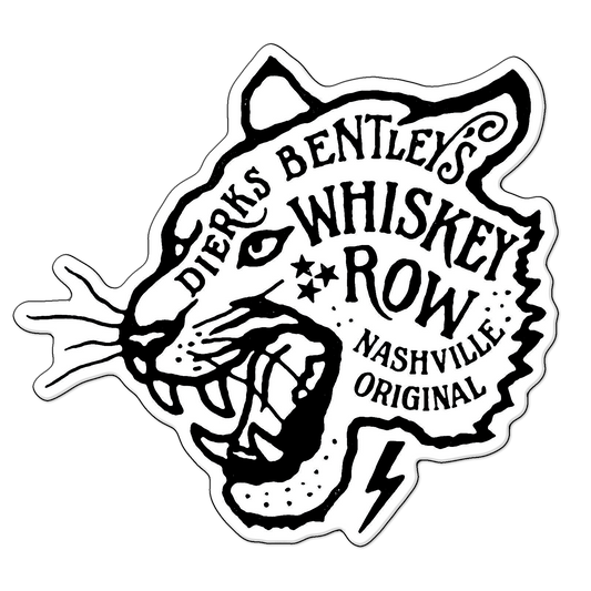 Dierks Bentley Whiskey Row Original Predator Sticker