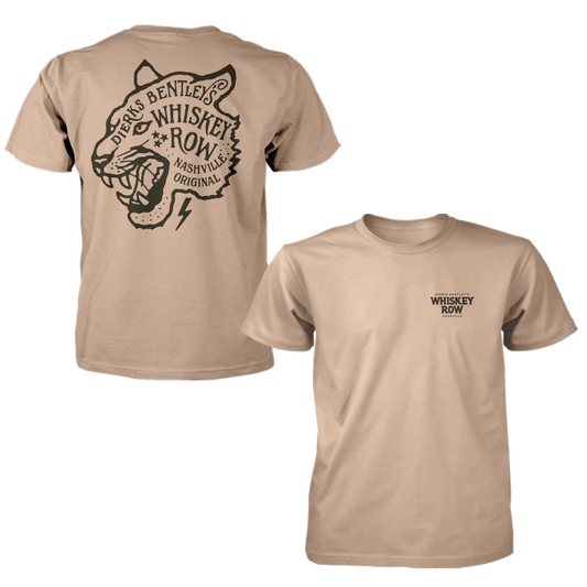 Dierks Bentley's Whiskey Row Predator Tee front and back